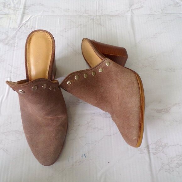 Mickael kors suede clogs 9 - Picture 3 of 11